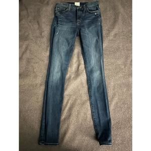 Hudson Sz 26 Straight Leg Dark Wash Jeans